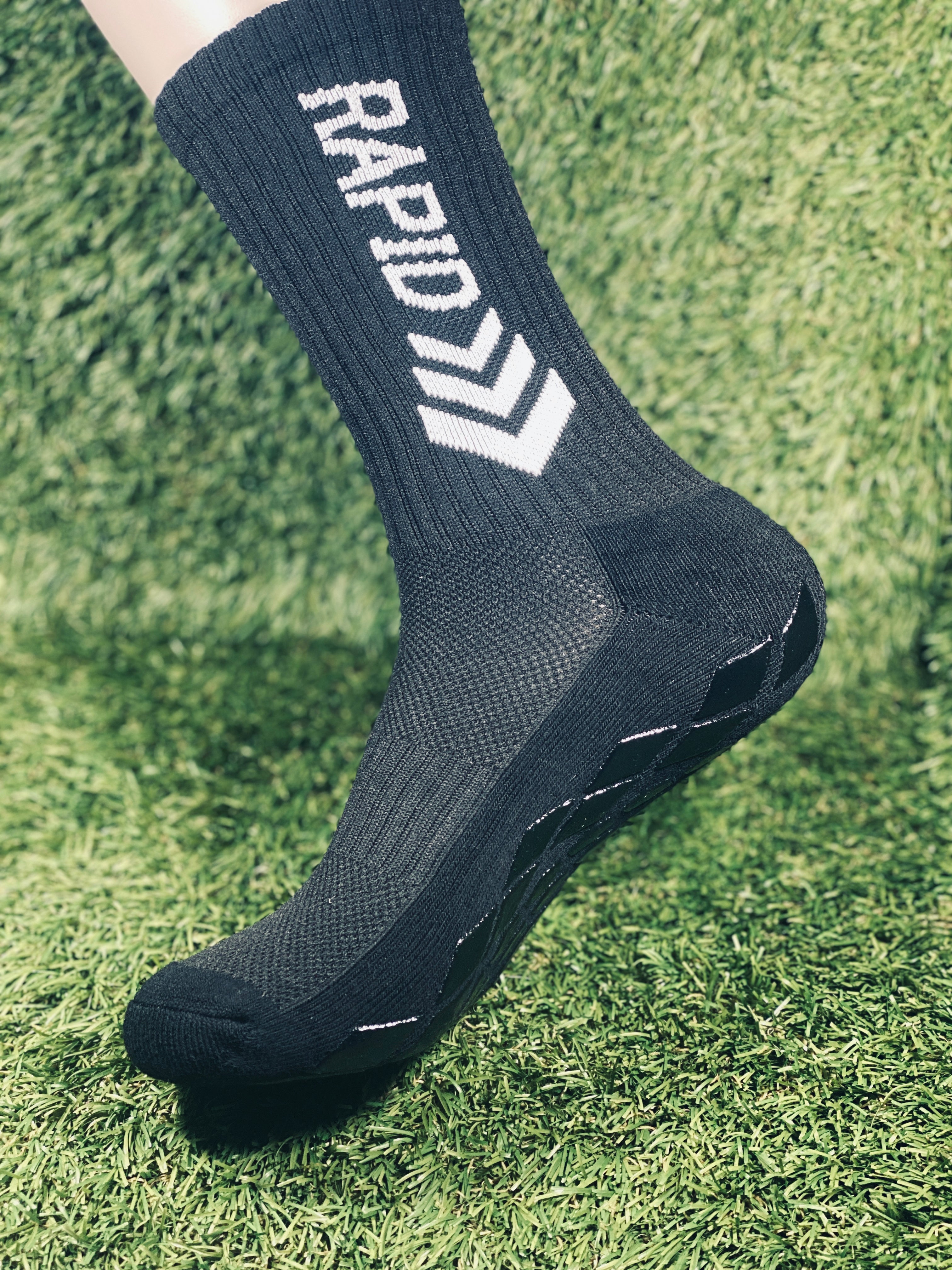 Buy Rapid Sox - Performance Mid-Calf Grip Socks (Black - Limited Edition)  Online