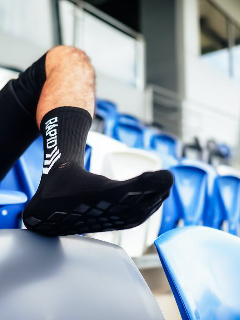 Buy Rapid Sox - Performance Mid-Calf Grip Socks (Black - Limited Edition)  Online